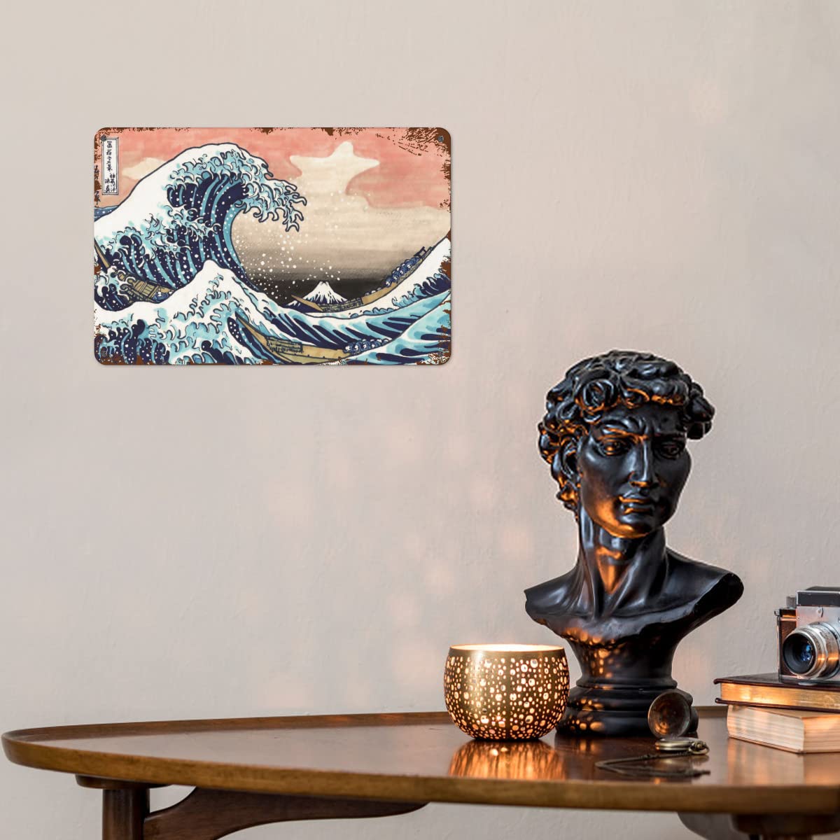 まっくろくろすけ　ポスター3点 Amazon.co.jp: ブリキ看板 葛飾北斎 富嶽三十六景 神奈川沖浪裏